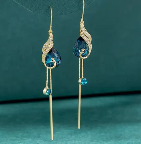 Miniatura 2 de Aretes Zafiro